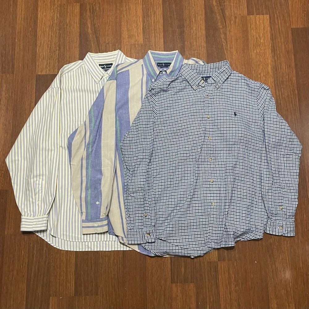 Ralph Lauren Button Down Shirts Bundle - image 1